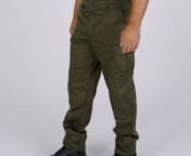 F525014330 - UNIFORM BDU TROUSER - 65 35 POLY COTTON TWILL - OLIVE from bdu