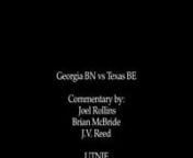 1995 NDT Georgia BN vs. Texas BE POST CX OF 2AC Commentary from bn texas