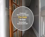 Take a look at the Quick Sneak Peek of this 3 bedroom Mid Terraced House For Sale in Ruxley Road, Bucknall, ST2 9BT from butters john bee Stoke-on-trent estate agents (more details below).nnDESCRIPTION:nCome and grab this opportunity while you can!!nnView the full details and book a viewing at: https://t2m.io/OZhnFmDnProperty ID: BJB090204538nn____________________________________________________________________________________nnCONTACT - Advice on Selling a House: https://t2m.io/irxX9wgnn- Advic