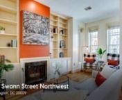 View the listing here: https://www.compass.com/listing/1021131630457661625/viewnnLocated on storybook tree-lined Swann street is a Victorian home perfectly situated between Dupont and Logan Circle. This well-maintained home features 3BD/3.5BAs, original exposed brick, and wood-burning fireplaces. Entertain from your expansive rear deck or take in the views from your private balcony while sipping morning coffee from the primary bedroom. The home has undergone improvements, including a new TPO roo