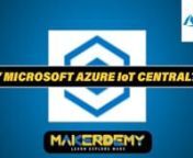 Join our email list by clicking on the link below for free technology-related reports, educational content, and deals on our coursesnnhttps://sendfox.com/makerdemynnAzure IoT Central is one place where one can connect their IoT devices to the cloud, monitor telemetry data, view data, analyze data, schedule jobs, etc. Azure IoT Central comes with all these capabilities alone without integration with other services. Furthermore, one can use other services like Azure Blob Storage, Azure Event hub,