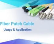 GLSUN&#39;s fiber-optic patch cord is a fiber-optic cable capped at either end with connectors that allow it to be rapidly and conveniently connected to CATV, an optical switch or other telecommunication equipment.
