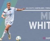 Mia White is a versatile attacking player from Colorado, United States. She has played a variety of roles over her career, primarily in the midfield and forward lines. A strong and committed player with good vision and passing ability, she is most adept to playing a box-to-box or attacking midfield role. nnMia is a two-time gold medalist with the US Deaf Women’s National Team. She won the championship at the 2022 Deaflympics in Brazil, as well as the 2023 Deaf World Cup in Malaysia, where she