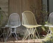 Wire Chair by Charles & Ray Eames, produced by Vitra from eames