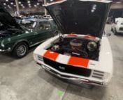 Walk-around video of S164: 1969 Chevrolet Camaro RS/SS Pace Car Edition Convertible crossing the block at Mecum Harrisburg 2023.