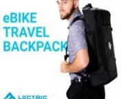 Looking for a storage compartment that you can easily unpack from your eBike and take with you? The eBike Travel Backpack is the one for you! Bonus perk: It fits perfectly into your XPedition Orbitor basket!
