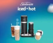 Sunbeam Iced & Hot Coffee Machine with Integrated Frother from sunbeam
