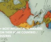 I did not see a video like this anywhere on YouTube, so I did some research and found that these gents/ladies were the most mentioned over 125 years of cinema from their respective home country as of 2023. I cover the United States, the United Kingdom, France, Germany (West German era as well), India, Japan, Russia (Soviet Union era as well), Sweden, Italy, Spain, Canada, Mexico, Ghana, The Philippines, New Zealand and a surprise location with quotes from filmmakers/reporters. Australia, Taiwan,