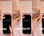 Faster than sponges, easier than brushes—achieve flawless ombré nails with Ombré Gel-X in half the time of traditional methods. With Ombré Gel-X, you will consistently create beautiful ombré nails without mess, worry, or extra tools!