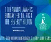 Enjoy the Livestream from the 11th Annual Make-Up Artists &amp; Hair Stylists Guild AwardsnnGo to this link to download the Digital Program Book:nhttps://digital.copcomm.com/i/1516013-11th-annual-muahs-awards-2024/0?