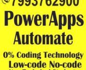 Call@7993762900.Best PowerAPPS,Power Automate,Canavas APPS,Model Driven APPS, Job Support in Hyderabad,Ameerpet,KPHB,Madhapur,KondapurnnCall@7993762900.No.1 Best Power Apps, Power Automate, Power Platform, Canvas Apps, Model Driven Apps, Power Pages, Power Portal, Data Verse, SharePoint, SharePoint online, Office 365, Dynamic 365, Power BI, SQLServer, Office365&amp;Sharepoint Introduction, SharePoint (Office 365) Designer 2013, Power Virtualization &amp; Different data sources, PowerApps Trainin