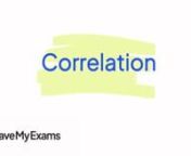 Everything you need to know to answer exam questions on Correlation! Check out the full video at https://www.savemyexams.co.uk/dp/maths/