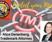 Protect your Mark with Guest, Alice Denenberg, Trademark Attorney and Host, Jason Weiss, Esq. on the Ask Jason Weiss show.nnWGSN-DB Going Solo Network 24/7 Live Streaming Radio, TV &amp; Podcasts - #1 Internet Singles Talk Network (www.goingsolomedia.com) for a Complete Singles Connection (www.goingsolonetwork.com) &amp; Going Solo Community (www.goingsolocommunity.com).nnContact Info:nJason S. Weiss, Esq. &amp; CoachnWEISS LAW GROUP, PAnTel: 954.573.2800nEmail:jason@jswlawyer.comnAskJasonWeis