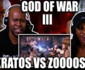 First Time Reaction To God of War 3 - Kratos vs Zeus (Part 13) from god of war 3 kratos pulls helios