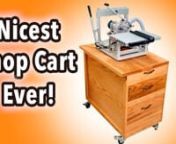Matt shows you how he made a shop cart for his PantoRouter machine using Amana Tool® industrial CNC router bits available on our website, https://www.toolstoday.com/?utm_source=youtube&amp;utm_medium=referral&amp;utm_campaign=shop-cartn nHow do you think of how this project turned out?nnThis machine makes traditional joinery fast and accurate with perfect fitting mortise and tenon joints. It does have a dust brush as well, that was removed for filming part of this video.n nTools Used:n nAmana T
