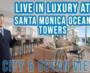 Live In Luxury At Santa Monica Ocean Towersnn201 Ocean Ave #1804PnSanta Monica, CA 90402nnSale List Price: &#36;2,788,000nLease List Price: &#36;13,000/month nn3 Bedrooms &#124; 2.5 Bath &#124; 1,554 Square FeetnnA genuine coastal luxury condo-co-op showcasing the serene California coastline with expansive views from the Santa Monica Mountains to the skyscrapers of Downtown LA, Century City, and the stunning Santa Monica mountains. Located one floor below the penthouse level at the sought-after Ocean Towers is th
