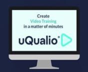 Discover what makes uQualio the Preferred Online Video Learning Platform for Business Professionals EverywherennReady to take your training experience to the next level? Look no further. At uQualio, we make it easy for you to create online video training with our user-friendly eLearning solution. Our next-generation cloud-based virtual learning platform helps you to upload or create high-quality video content, add interactive quizzes, and distribute it with ease with a high level of security.