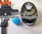 How do stroke patients use hand rehabilitation robot gloves for hand exercise ✊? after #stroke?nSunlion recovery innovative rehabilitation robot gloves FR01 is a good aid for stroke patients do perform hand extension ? and flexion✊ exercise, with multiple functions in one：n❤️LED touch keypad control, intelligent &amp; easy operatingn❤️Pneumatic bionic glove drives weak hand to do grasping and releasing exercise, to rebuild the brain neural control of hand movement functionn❤️Mi