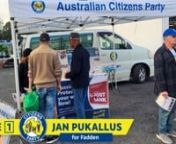 Jan and some of her volunteers campaigned at the iconic Yatala Drive-In’s monthly “Boot Bargains” markets for the upcoming Fadden by-election. Dozens of people signed our petition for a Post Office People&#39;s Bank and volunteers handed out hundreds of Jan&#39;s campaign flyers.