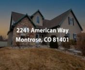 For More InformationText VIEW13264 TO (844) 573-0700nThis property has its own dedicated website at 2241AmericanWay.utour.me. Visit the website for more photos, the virtual tour and to schedule a personal showing. n Delphine Jadot, 20 Sleeps West Real Estate, C: 970-393-2770, delphineconsultingllc@gmail.com, www.crenmls.com: Welcome to your dream home in American Village! This stunning 4-bedroom, 2.5-bathroom house with an office boasts over 2,224 square feet of living space and features an ar
