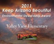 Keep Arizona Beautiful strives to preserve and enhance the environmental quality and beautification of Arizona.nnThey accomplish this mission with state-wide affiliate partnerships, community-wide educational efforts, individual and corporate driven volunteerism and philanthropy.nnIn 2011 Keep Arizona Beautiful held their first annual Keep Arizona Beautiful Environmental Stewardship Awards event recognizing people, companies and organizations that exemplify the spirit of environmentalism.nnT