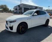 This is a USED 2019 MASERATI LEVANTE GTS V8 - 550 HP ROCKET SHIP offered in Jacksonville Florida by World Imports USA - Beach Blvd (USED) located at 11650 Beach Blvd, Jacksonville, FloridannStock Number: 13968nnCall: 904-503-6382nnFor photos &amp; more info: nhttp://www.worldimportsusa.com/catcher.esl?vehicleId=af2728840a0e0a92181172e13a20ae41nnHome Page: nhttps://www.worldimportsusa.com