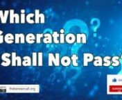On our website: https://www.thebereancall.org/content/question-how-long-generationnMore question and answer: https://www.thebereancall.org/questionanswernnQuestion: Jesus said, “This generation shall not pass, till all these things be fulfilled” (Mat 24:34). How long is a generation? Was that the “generation” that saw Israel restored to her land in 1948? If so, how much more time do we have before the fulfillment of Christ’s prophecy? Aren’t we running out of time?nnResponse: God tol