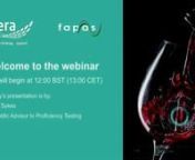 Proficiency testing is an essential part of laboratory quality assurance and participation is an expected requirement of ISO 17025 accreditation. Mark Sykes, lead scientist for proficiency testing (PT) at Fapas, explains the insights from the new wine proficiency test described in this webinar and how will it assist wine producers to achieve consumer demands for more detailed information on the overall process.