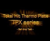 Watch this video to discover the strength of the Thermo Plates TPX Series from Tokai Hit, in this ball drop test. The Thermo Plates TPX series ensures more accurate and more reliable thermal control of the specimens during the observation under a microscope. Tokai’s wide product range supports Biotechnology Science and Industry.
