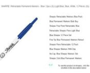 Click here&#62;thttps://amzn.to/3TzFYPr&#60;to see this product on Amazon!nnnnAs an Amazon Associate I earn from qualifying purchases. Thanks for your support!nnnnnnSHARPIE Retractable Permanent Markers - Blue 12pcs (S) (Light Blue, Blue, White, 12 Pieces (S))nnSharpie Retractable Markers Blue PacknBlue Permanent Markers Bulk BuynSharpie Fine Point Retractable BluenRetractable Sharpie Pens Light BluenBlue Sharpie 12 Piece SetnFine Tip Blue Permanent Markers RetractnSharpie Pens Retractable 12 Pa