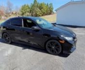 This is a USED 2019 Honda Civic Hatchback SPORT offered in Martinsville Virginia by Nelson Auto (USED)located at 201 Commonwealth Blvd W, Martinsville, VirginiannStock Number: H14759nnCall: 877-900-5001nnFor photos &amp; more info: nhttp://used.nelsonautomotive.netlook.com/detail/used-2019-honda-civic-hatchback-sport-martinsville-va-a18547641.html