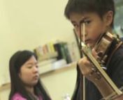A look inside the Chamber Music Institute&#39;s 2011 class of Young Performers Program Artists.