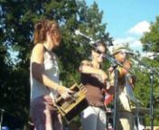 MoMoJo @ Cleveland&#39;s Wade Oval Wednesday getting the crowd moving with their infectious music from the bayou.