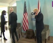 Al Arabiya - Biden and Johnson meet at G7 Summit, 9 June 2021 from g7 2021 summit