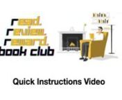 RRR Book Club Instructions Video from rrr video