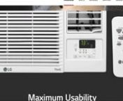 12,000 BTU Smart Wi-Fi Enabled Window LG Air Conditioner, Cooling &amp; HeatingnnELECTRICAL RATINGSnVoltage / 60 Hzt208/230Plug Typet208/230/20 AmpnWatts (Cooling)t1,010/1,060Watts (Heating)t2,900/3,500nRated Amps (Cooling)t5.1/4.8Rated Amps (Heating)t14.0/15.3nFEATURESnWi-Fi ConnectiontYesThermostat ControltThermistornAir Diflectiont4-WayRemote ControllertYesnAuto RestarttYesEnergy Saver FunctiontYesnTimert24 Hr, On/OffFilter Alarm FunctiontYesnFan Speed: Cooling (Heating)t2 (2)Fan Onlyt2nIn Do