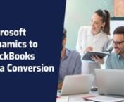 Welcome to this video which talks about the conversion process of Microsoft Dynamics data to QuickBooks Online. nnFor more CLICK: https://www.dancingnumbers.com/microsoft-dynamics-to-quickbooks-data-conversion/?utm_source=youtube&amp;utm_medium=video&amp;utm_campaign=yogeshnnA conversion from Microsoft Dynamics to QuickBooks has some advantages. It increases productivity and drive more insights for better forecasting. QuickBooks Online is highly compatible with both MC and Windows desktops makin