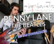 This is my bass cover of Penny Lane by The Beatles. This is probably my favourite Beatles song; I really can&#39;t fault it.nnLIKING my videos and SUBSCRIBING to my channel helps me continue to make these videos and the transcriptions that go with them. Thank you for all your support so far! ��nnThe TAB player I use in my videos (affiliate link): https://goplayalong.com?c=basscraft .nnGo PlayAlong file for this song (TAB w/ song track): https://cloud.goplayalong.com/s/sqmkuG2A4mLeXkqReTL11H .nnF
