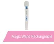 https://www.pinkcherry.com/products/magic-wand-rechargeable (PinkCherry US)nhttps://www.pinkcherry.ca/products/magic-wand-rechargeable (PinkCherry Canada)nnWhile it&#39;s certainly true that there&#39;s simply nothing like the real thing, the brand new, completely rechargeable silicone-topped Magic Wand Rechargeable proves that even the best of the best can be improved upon. Unquestionably one of, if not THE best-loved vibrator in history, the Magic Wand has been called a marriage saver, is often recomm