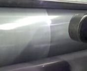 Laserclean cleans anilox rollers, this video shows the process. For more information see our website and our future videos