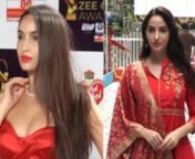 Bombshell red gown or simple salwar kameez? Which Nora Fatehi&#39;s look would you like to steal? One of the upcoming fashionistas in Bollywood is Nora Fatehi. The Saki-Saki girl has a dreamy wardrobe that is full of swoon-worthy attires, designer bags and heels. Whenever the acclaimed dancer steps out, she always makes headlines. Be it her airport looks or red carpet looks, everything that she dons is loved by her fans. Today, watch this video and tell us which look of hers did you like most.