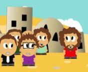 Here is the story of the stoning of Stephen. We originally had a different idea on how to do this video using little cut out people made of construction paper, but we decided that an animation would be more appealing to the kids.