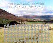 The Campaign For Wool is celebrating its tenth anniversary with the launch of a limited edition wool scarf, designed in collaboration with Amy Powney from luxury sustainable brand Mother of Pearl and manufactured by Johnstons of Elgin. It will be available to purchase on NET- A-PORTERnnThe 10th Anniversary scarf was conceived by HRH The Prince of Wales to commemorate the anniversary and showcase the benefits of wool. It will be available in three distinct Autumnal colourways -The Elgin, The Derw