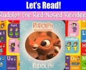 Let&#39;s Read the classic Christmas story about Rudolph the Red-Nose Reindeer.nnOpen your mini library to find 12 board books that tell the story of Rudolph the Red-Nosed Reindeer. Illustrated with screen captures from the classic 1964 film, this story contains timeless portraits of some of Americas most beloved Christmas characters. Join Rudolph, Hermey, and the brave Yukon Cornelius as they visit the Island of Misfit Toys, take on the Abominable snow creature, and save Christmas! Open up your Rud