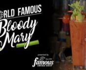 How do you make the best Bloody Mary without a Bloody Mary mix? This Ultimate Bloody Mary is made with a few key ingredients to make this rich and indulgent cocktail. Famous Smoke Shop also gives you a bonus treat, for this drink and matches a cigar to compliment the Bloody Mary with a world-famous cigar pairing using the Punch Sucker Punch cigar! Find the recipe below so that you can impress your house guests with this perfect Bloody Mary. nnBloody Mary Ingredients:n2 teaspoons of dill pickle
