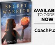 Secret WarriornA Coach &amp; Fighter, On and Off the CourtnSecret Warrior is a compelling memoir following Joanne McCallie’s mental health journey through the realities and challenges within the sports world. Using the recurring theme of “faith over fear” to reduce the stigma associated with impaired mental health and encourage those suffering from mental health issues to reach out-to coaches, student-athletes, and to all people across the world-Joanne offers real direction, experiences, a