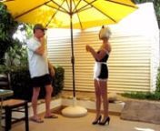 When Daisy struggles with a parasol, Neighbour is eager to help her out. nMaybe a bit too eager.nnAll Daisy Dare videos are easily found in the Daisy Dare Channel: https://vimeo.com/channels/daisydarevideosnnMusic:
