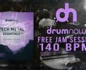 Another one for you Tech Metal fans out there. The ideas are endless with this sample track. Imagine what you can do with the whole pack! Plug in your guitar/bass and jam to our newest pack coming soon at Drumnow, the industry standard web interface where loops are curated by artists, for artists. Did you know that Drumnow is the first of its kind to frequently upload new packs and exclusive content to the site every week?