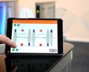 You can watch a video how does TiSO WiFi remote control TWiC control the opening / closing of the turnstiles.
