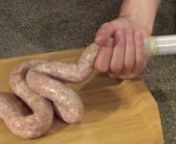 This time on Dude Food, I&#39;ll show you how to make your own Italian sausage at home. The basics for making this sausage are the same for almost all sausages - you season chunks of meat and fat, grind it, then stuff it into hog casings. It&#39;s that simple, and the variation between different types of sausages relies on the types of meat used and the seasonings.nnTo purchase sausage making equipment and supplies, visit www.sausagemaker.com or www.butcher-packer.comnnAnd I can&#39;t recommend the purchase